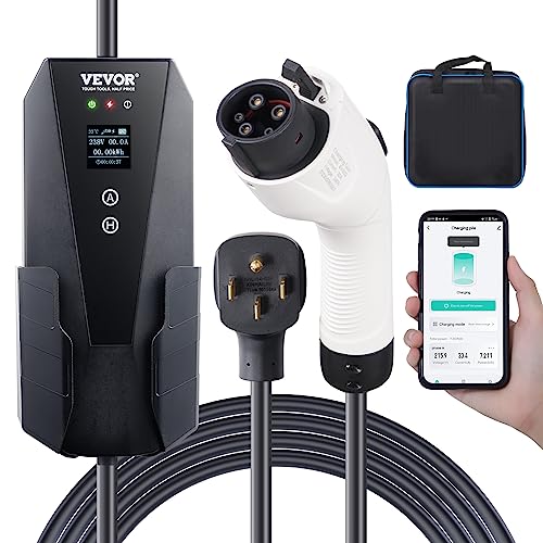 Portable Level 2 EV Charger with Adjustable Current