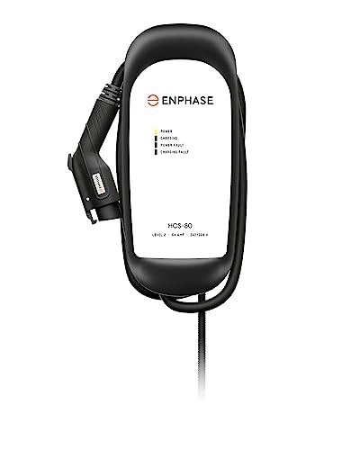 Enphase Level 2 EV Charger, 64A, J1772 Compatible
