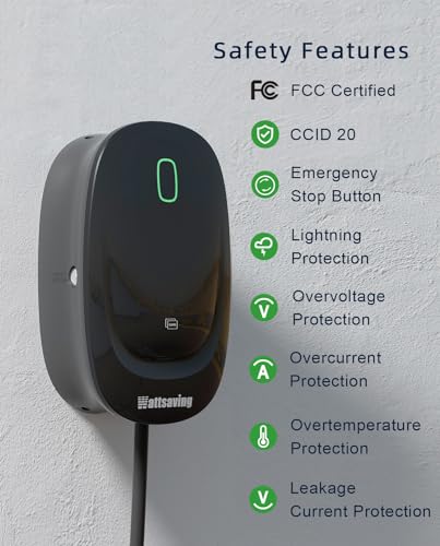 240V Level 2 EV Charger with NEMA 14-50