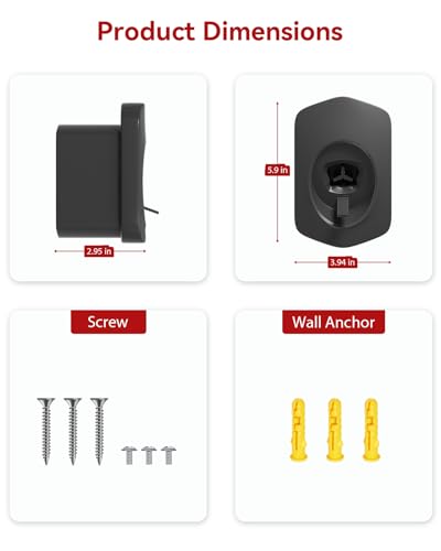 Tesla Charger Holder, Car Nozzle-Holster Dock, Cable Organizer
