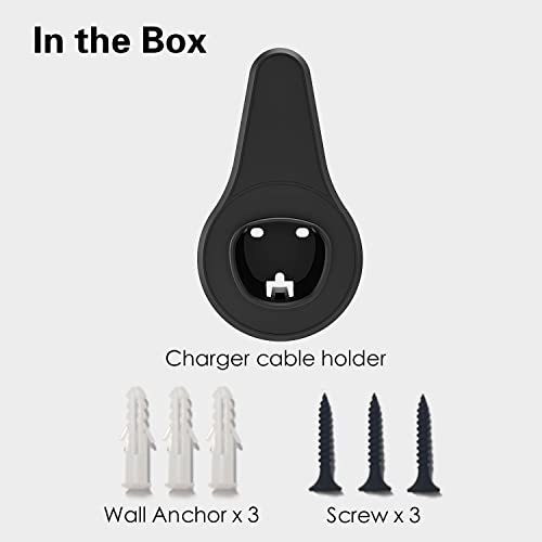 EVCONN Tesla Charger Cable Organizer, Wall Mount Holder