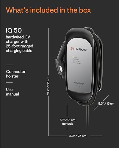 Enphase IQ 50 40 Amp EV Charger Kit