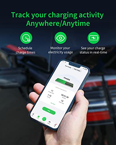 Autel Home Level 2 EV Charger, Wi-Fi/Bluetooth, 50Amp