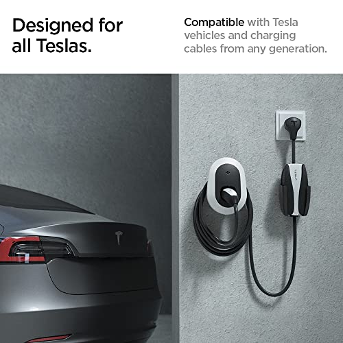 Spigen All-in-One Cable Organizer for Tesla Charger - White