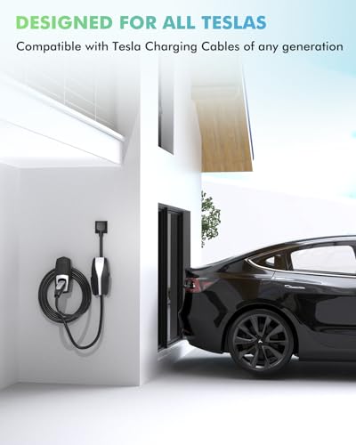 Tesla Charger Cable Holder with Model 3 Model Y Model S Model X