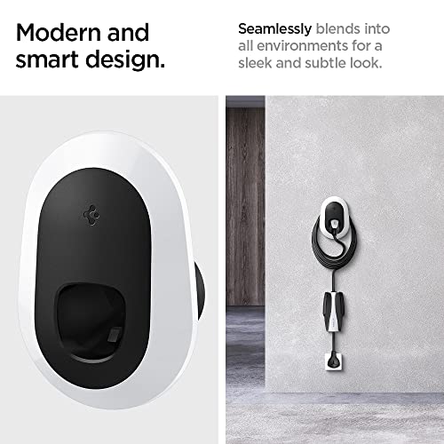 Spigen All-in-One Cable Organizer for Tesla Charger - White