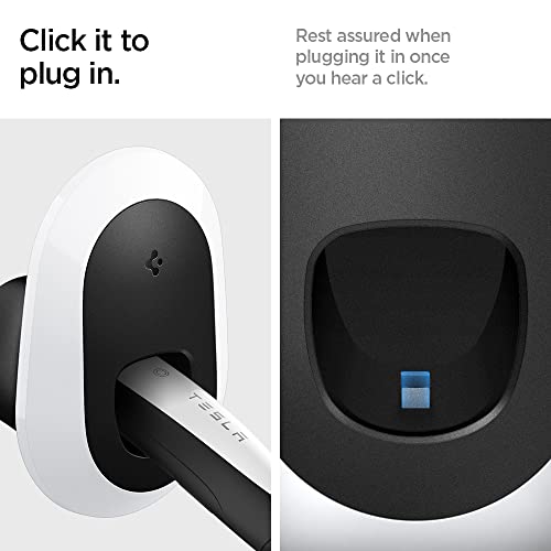 Spigen All-in-One Cable Organizer for Tesla Charger - White