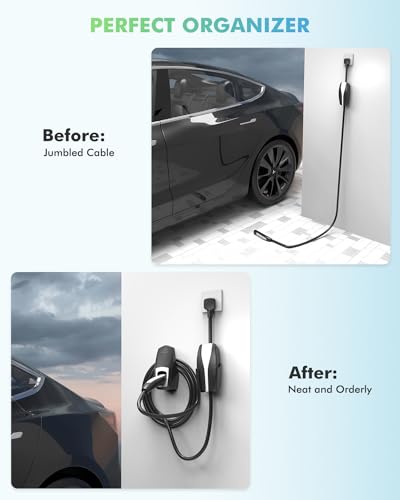 Tesla Charger Cable Holder with Model 3 Model Y Model S Model X