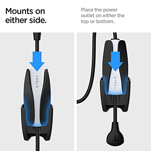 Spigen All-in-One Cable Organizer for Tesla Charger - White