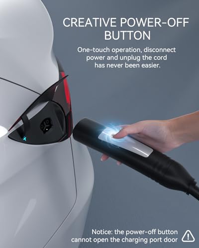 Tesla Extension Cord for Model X/Y/3/S/Cybertruck, 16.5FT