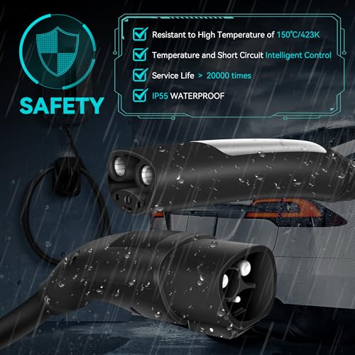 Tesla 21ft Extension Cord, Upgraded Charger Cable, Model Y/3/S/X