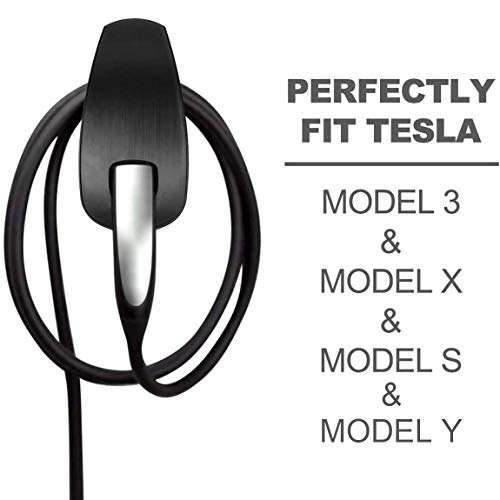 Tesla Charging Cable Organizer with Wall Mount Bracket