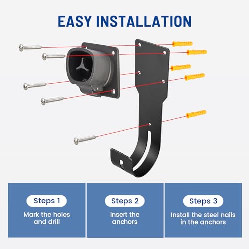 Tesla Charger Holder Wall-Mount for Model X/Y/3/S