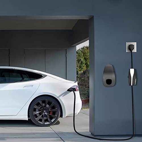 Tesla Charging Cable Organizer with Wall Mount Bracket
