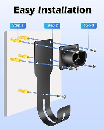 ELETHOR EV Charger Holder for Tesla - Indoor/Outdoor