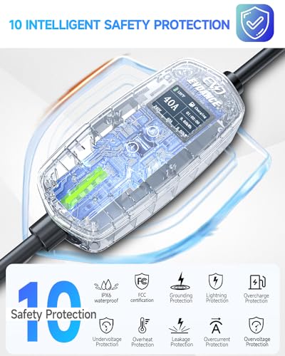 Portable Level 2 EV Charger with 40A, 240V