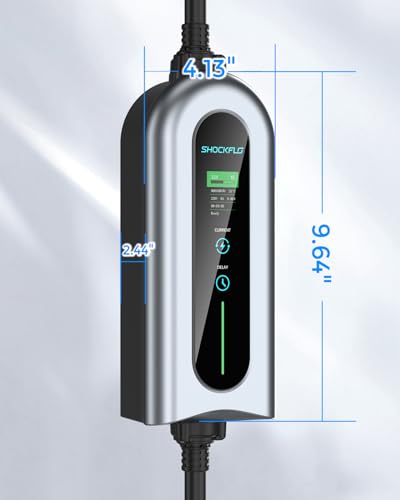 SHOCKFLO Level 2 EV Charger (40Amp, 240V) with NEMA 14-50P