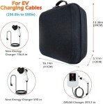 Tesla and DELIXI EV Charger Hard Carry Case