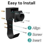 MAX GREEN Wall-Mount Nozzle Holder Dock for EV Charger