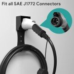 MAX GREEN Wall-Mount Nozzle Holder Dock for EV Charger