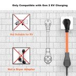 EV Adapter Cord TT-30P to 14-50R for Multiple EVs