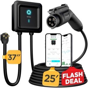 EVIQO Level 2 EV Charger - 48 Amp, 240V