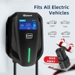16A Portable EV Charger Extension Cable, 25FT, 110V-240V