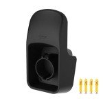 SKYFISH Premium Wall-Mounted SAE J1772 Holster, Black