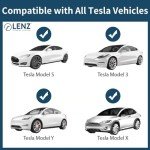 80A/240 VAC J1772 Charging Adapter for Tesla Cars