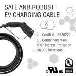 Level 2 EV Charger Replacement Cord, 32A 240V