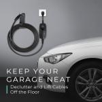 LECTRON EV Charger Nozzle Holster Dock with J-Hook