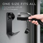 LECTRON EV Charger Nozzle Holster Dock with J-Hook