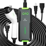 Portable Level 1-2 EV Charger with 21 FT Cable