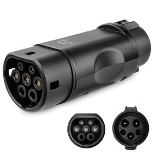 Type 1 to Type 2 EV Charging Adapter