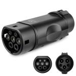 Type 1 to Type 2 EV Charging Adapter