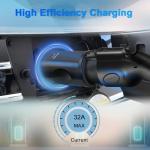 Type 1 to Type 2 EV Charging Adapter