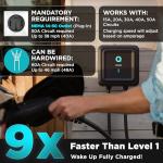 EVIQO Level 2 EV Charger - 48 Amp, 240V