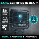 EVIQO Level 2 EV Charger 40 Amp with Wi-Fi