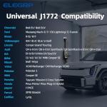 ELEGRP 40 Amp Level 2 EV Charger with 25FT Cord