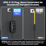 16Amp Adjustable EV Charger with 25FT Cable
