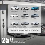 TopAutoGear 50 Amp Level 2 Portable EV Charger