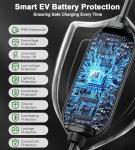 Portable 12-16Amp EV Charger with 21Ft Cable