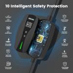 16Amp Adjustable EV Charger with 25FT Cable