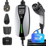 Portable Level 2 EV Charger with 25ft Cable