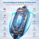 SubSun Portable EV Charger with NEMA 6-20 Plug