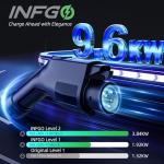 40 Amp Level 2 Portable EV Charger with 25FT Cable