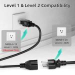 16A Portable 110V-240V EV Charger with 25FT Cable