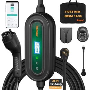 Romaa 32 Amp Level 2 EV Charger with WiFi