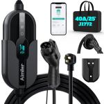 AIMILER 40A Level 2 EV Charger with WiFi App