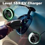 VDLPOWERVP Portable EV Charger with 20FT Cable